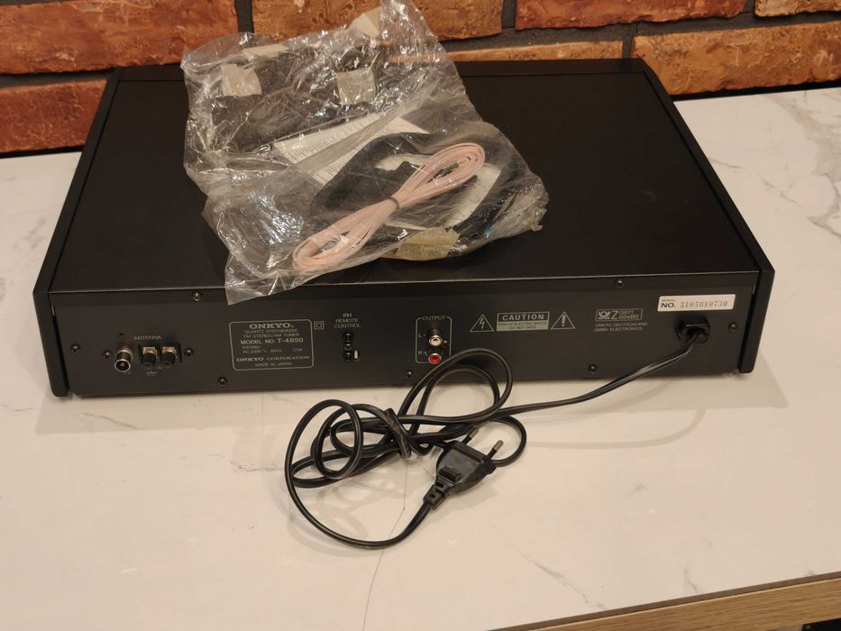 ONKYO T-4850 INTEGRA !Flagowy tuner radiowy z pierwszej ręki!Dokumenty
