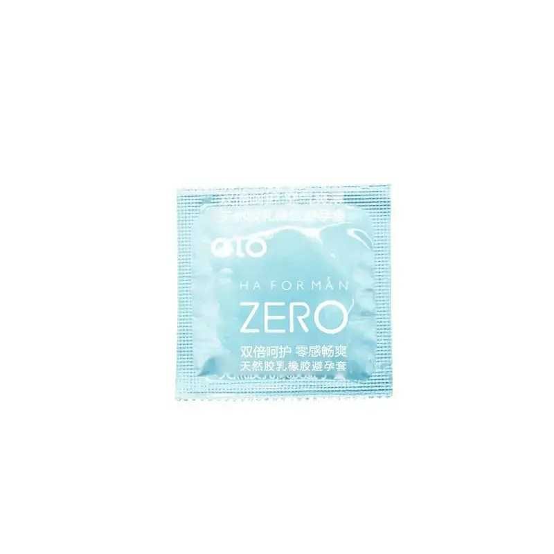 Ультратонкие презервативы OLO ZERO с гиалуроновой кислотой 10 шт