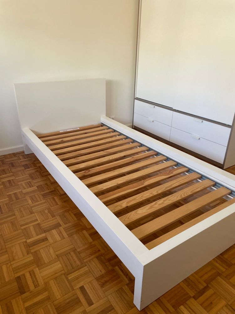 Cama Malm Ikea single 900x2000