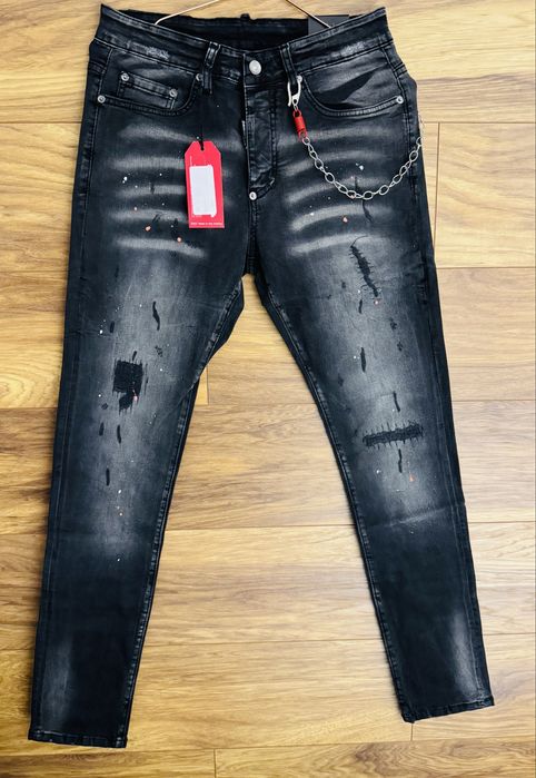 Dsquared spodnie jeansowe męskie