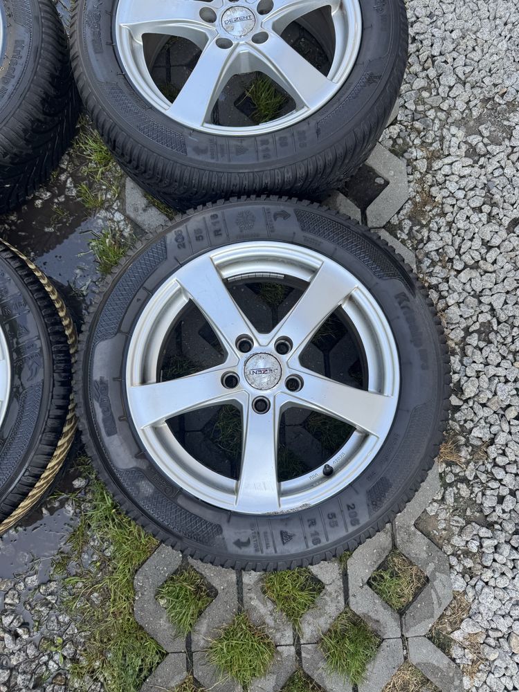 Felgi 16” 5x108 opony zimowe 205/55 Peugeot Volvo Ford Renault
