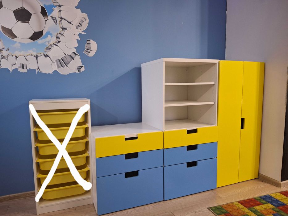 Sprzedam zestaw mebli ikea stuva