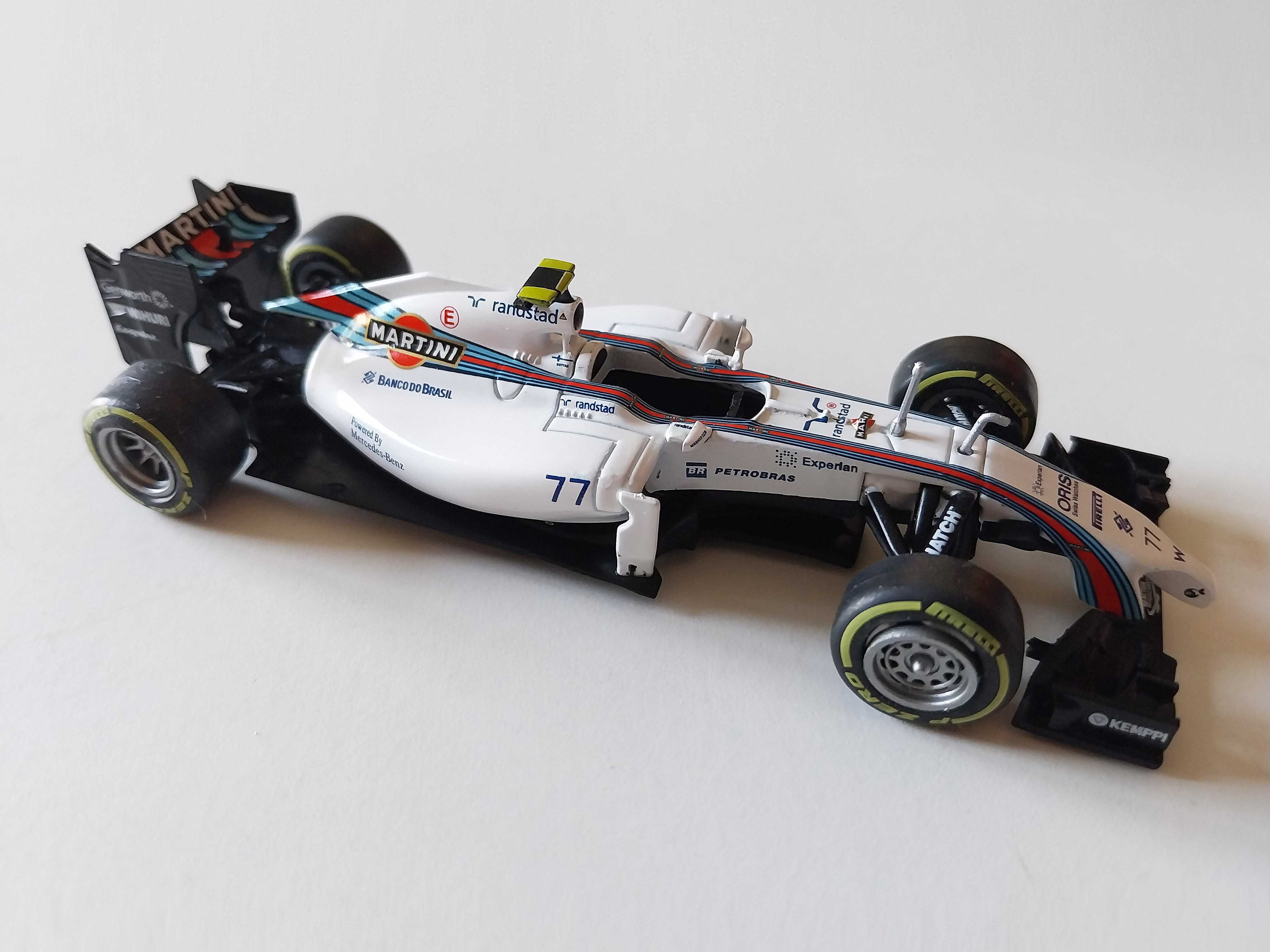 miniatura 1/43 WILLIAMS FW36 Valtteri Bottas (2014) | edição Altaya