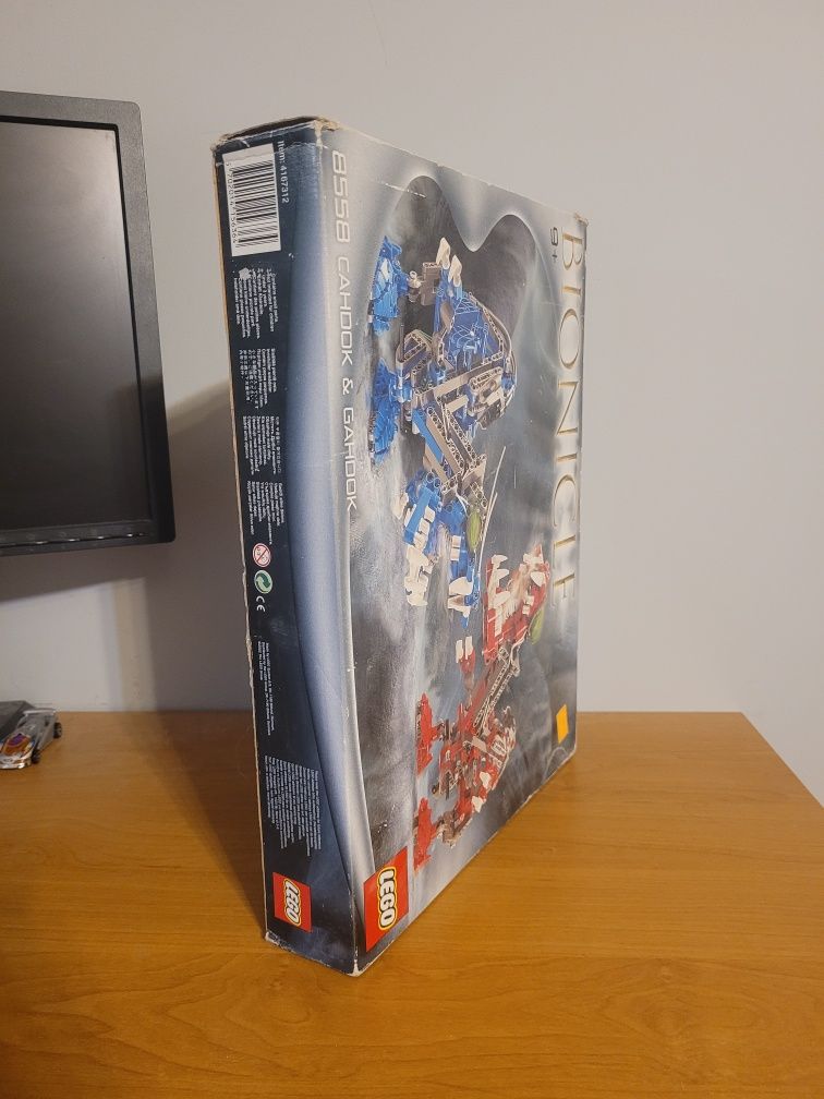 Lego Bionicle 8558 Cahdok & Gahook UNIKAT puste pudełko