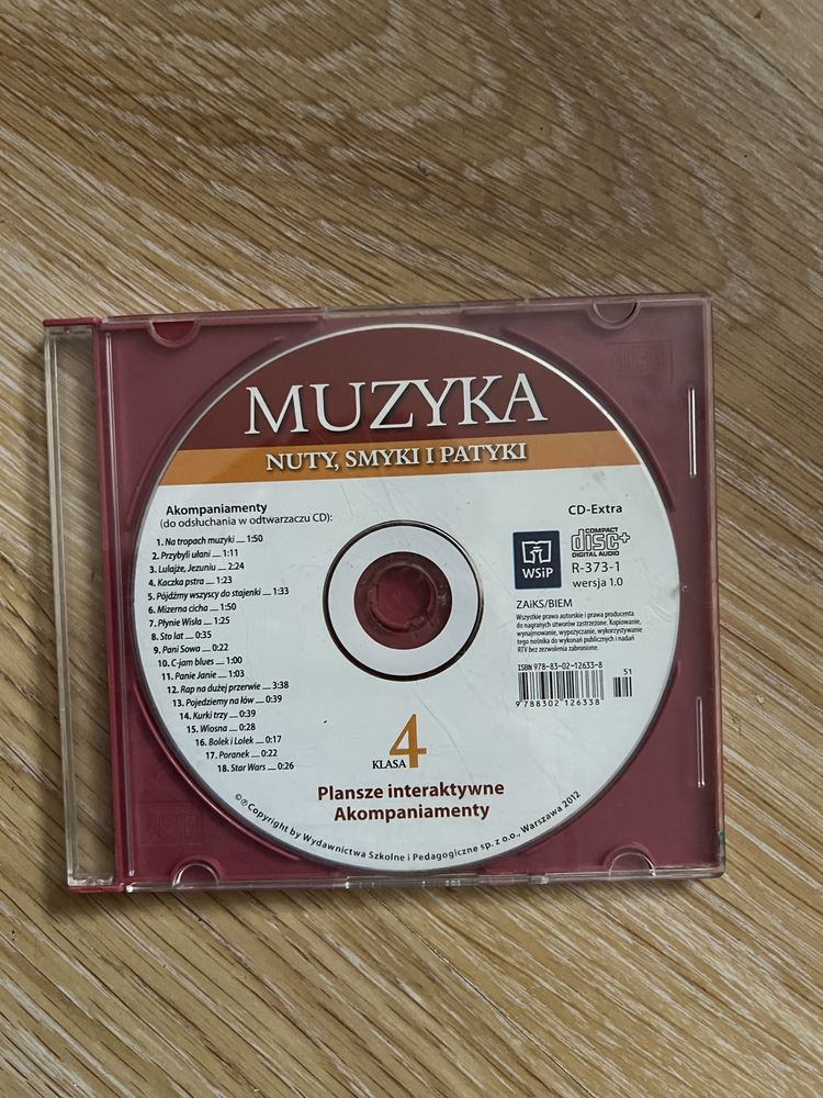 Muzyka cd szkolna płyta