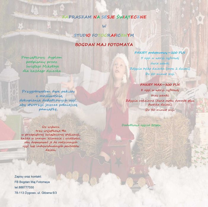 sesje świąteczne