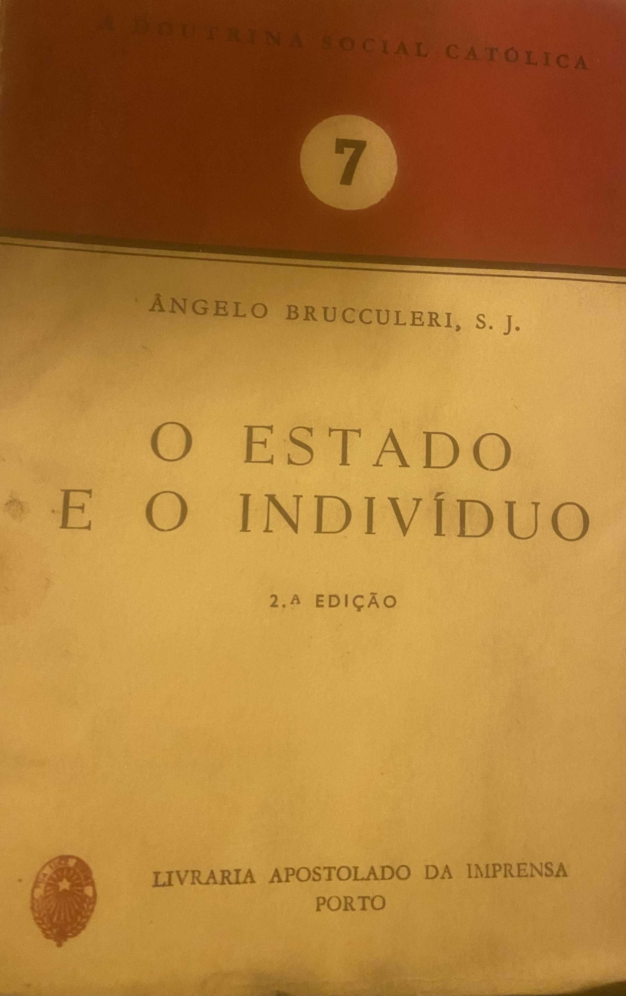 livro o estado e o individuo de angelo brucculeri s j