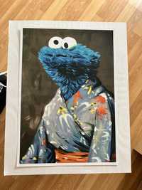 Poster Samurai Cookie Monster
