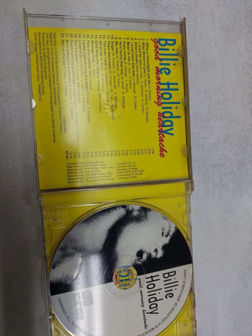 Billie Holiday. Good morning Heartache. CD
