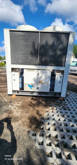 agregat wody lodowej 180kw chiller schładzacz odzysk