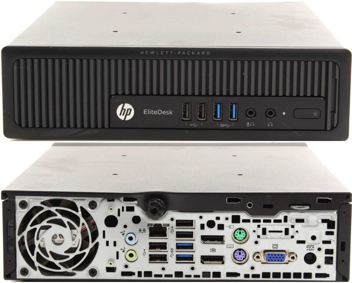 Мини HP EliteDesk 800 G1 USDT (i5-4590S 4x3,0-3,7 ГГц/8GB DDR3/WIN)