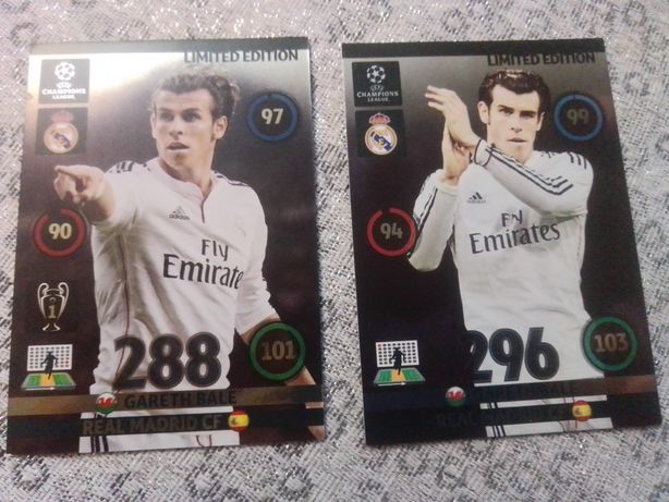 Karty limited edition champions league 2014 Bale 2015 update