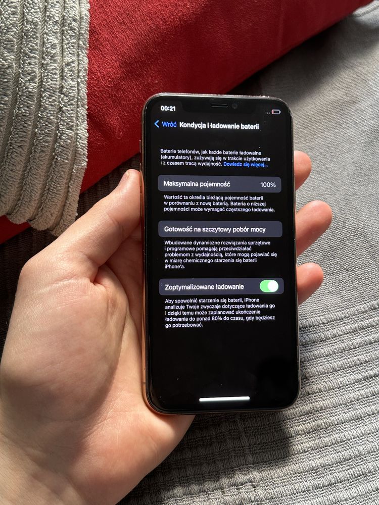 IPhone 11 Pro 64gb złoty 100% baterii zadbany