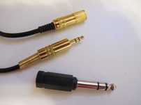 Kabel Jack pozłacane końcówki