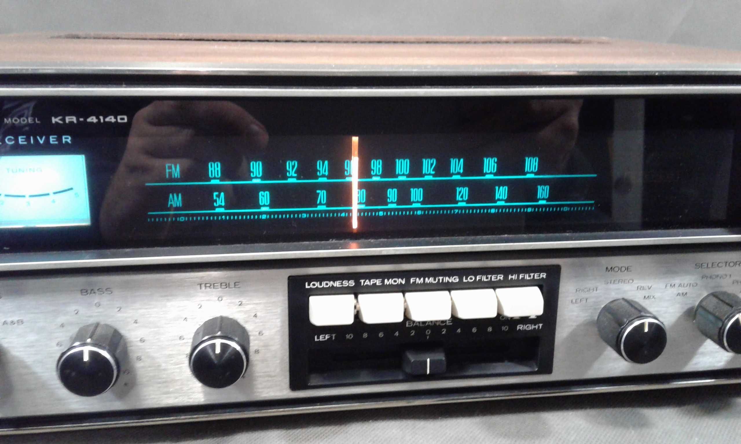 KENWOOD KR-4140,amplituner stereo vintage