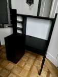 Biurko dla dzieci Micke IKEA, czarne.