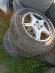 Komplet 4szt alufelgi Honda R14 4x100 + opony jak Nowe ! 175/65/14