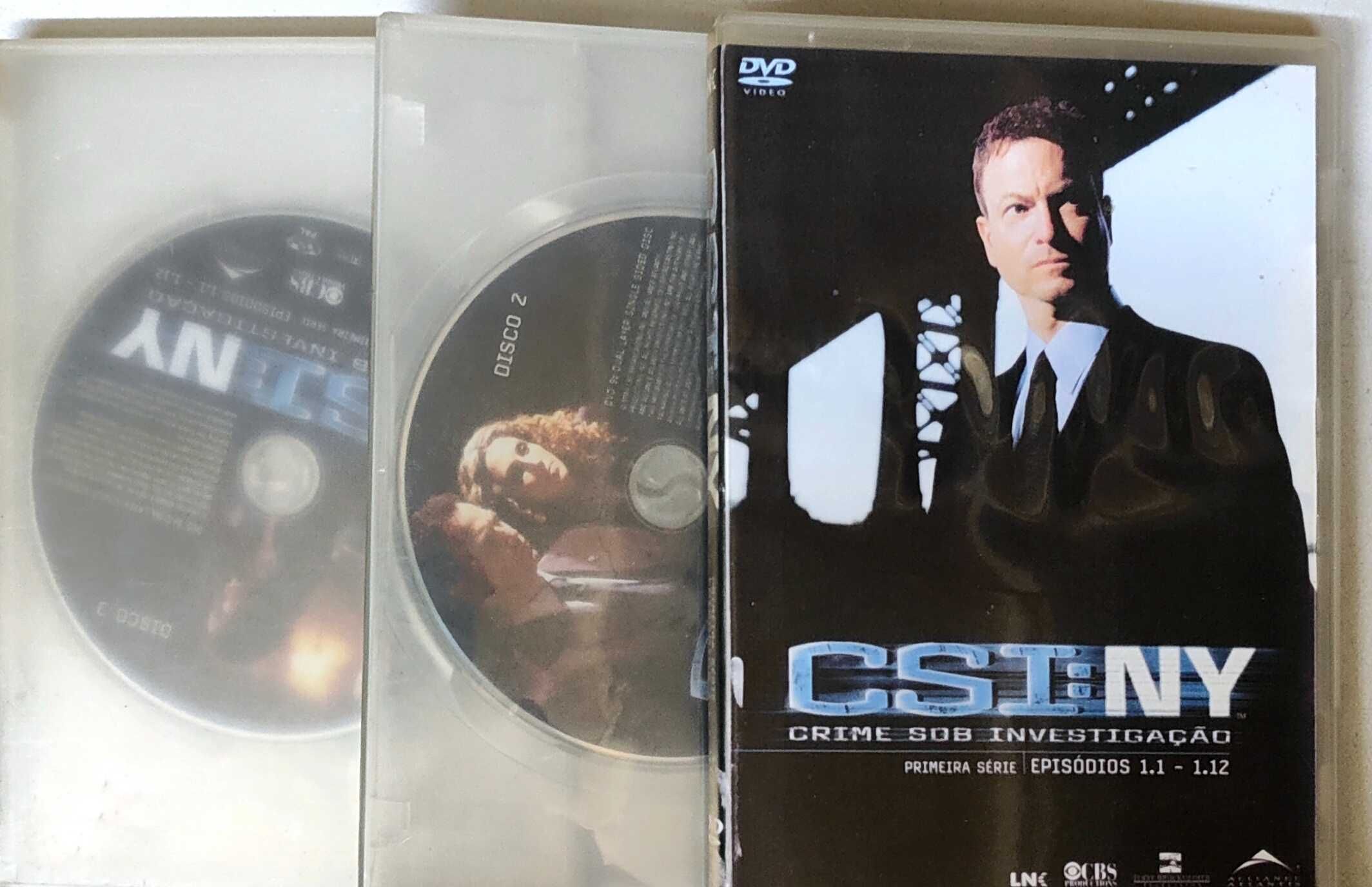 S5-DVD - Filmes série - CSI Nova york; Miami - Veja a Discrição