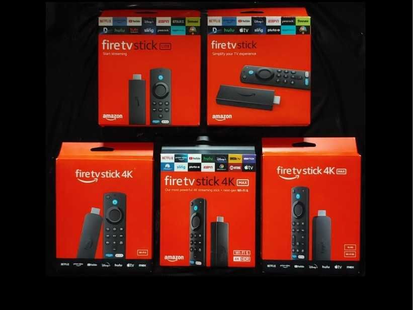 Amazon Fire TV Stick Lite/HD/4K/MAX Смарт ТВ приставка медиаплеер