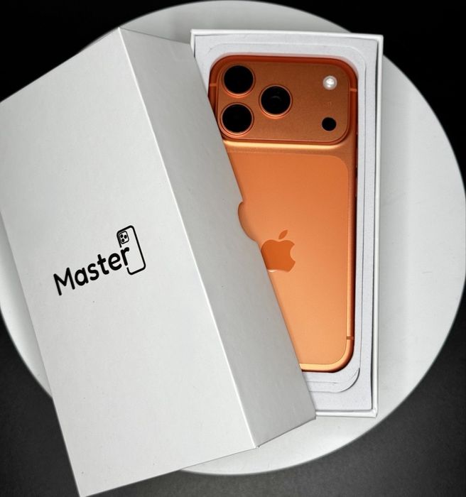 Apple iphone 17 PRO 256gb orange jak nowy 100% bat gw apple normal sim