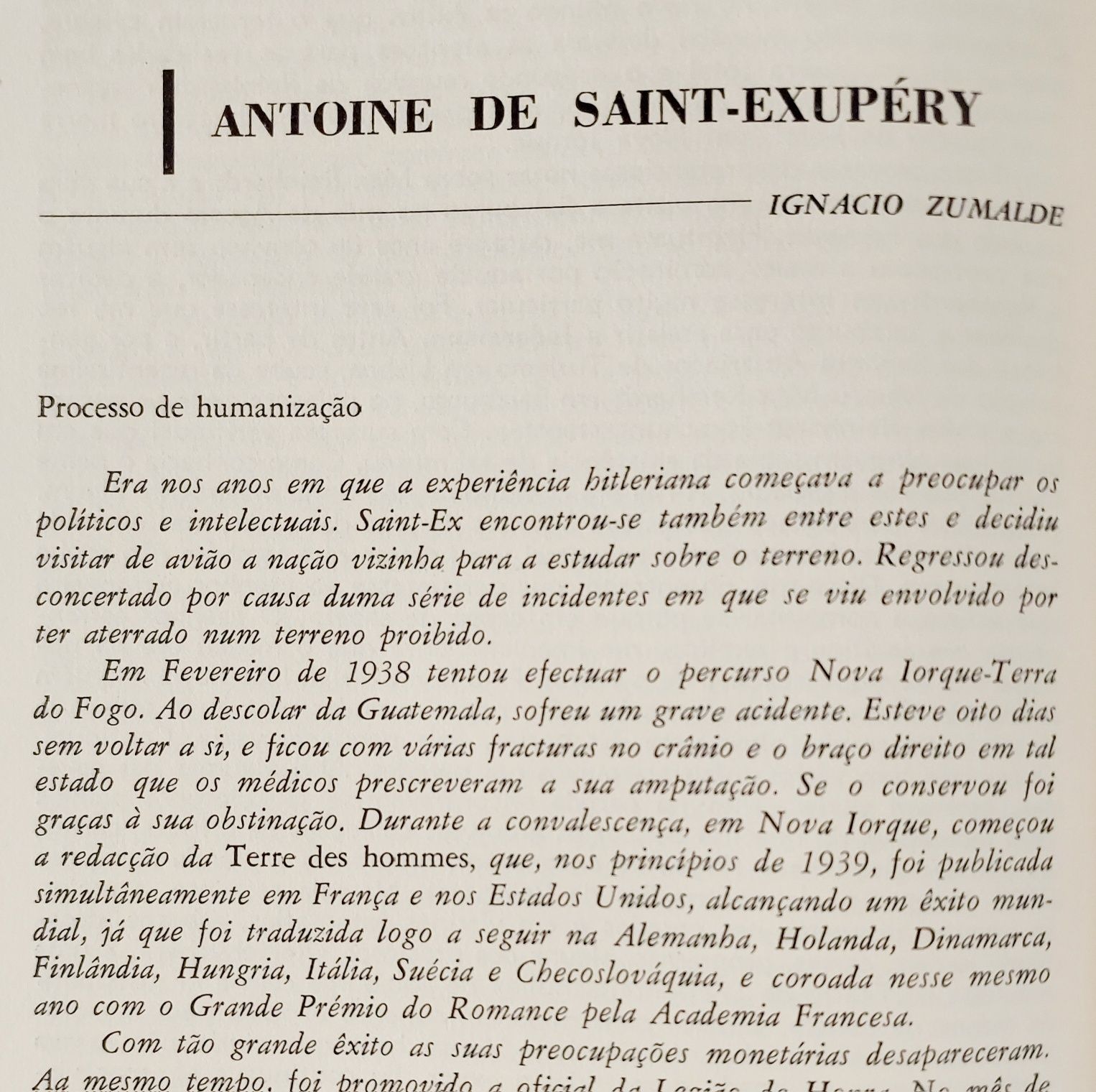 Antoine de Saint-EXUPÉRY