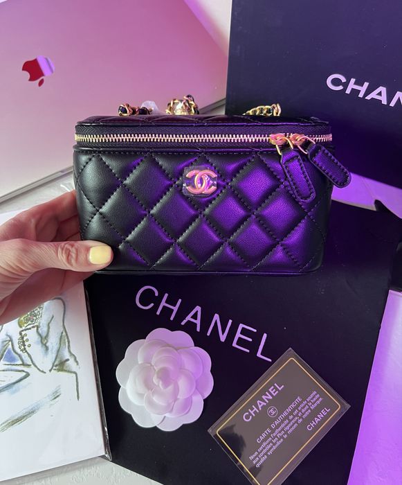 Сумка Chanel Vanity Lambskin Шанель премиум