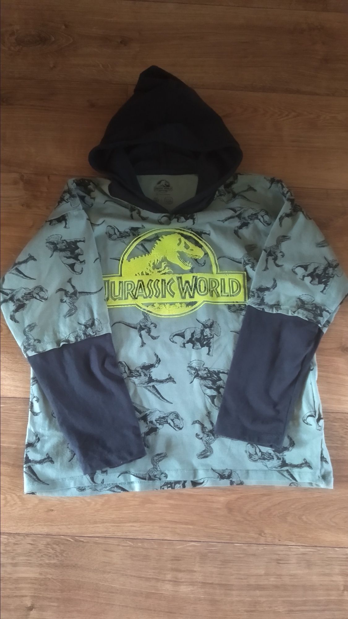 Bluza bluzka z kapturem cool club rozm.152 dinozaur jurassic world