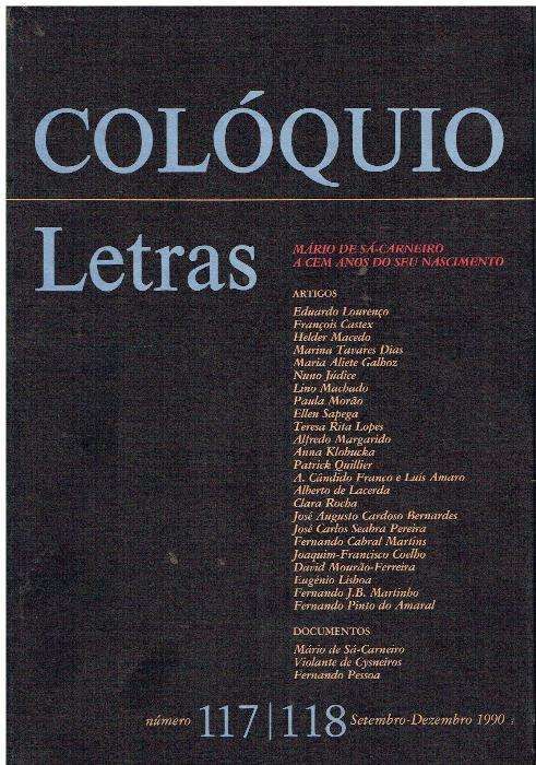 3607 - Revista Colóquio / Letras (Várias)