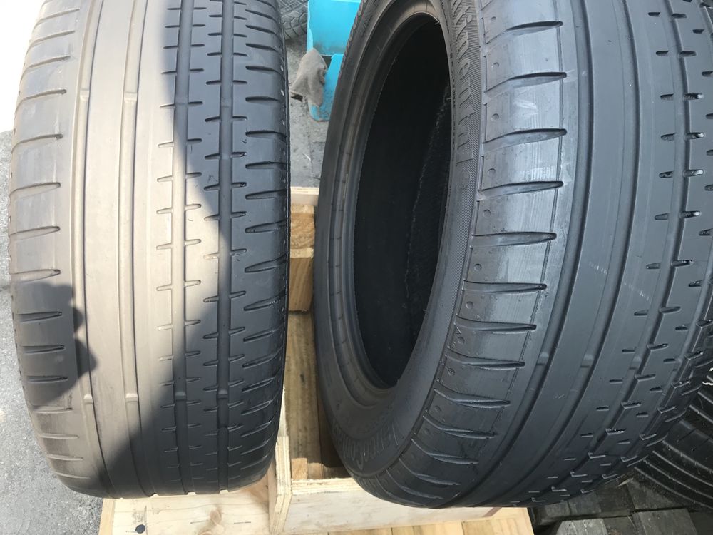 2 szt.para opony letnie 235/55ZR17 Continental VancoContact 103W 5 mm