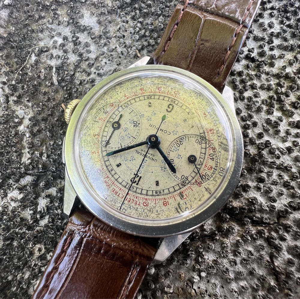 Relógio Universal Geneve Compur 1937