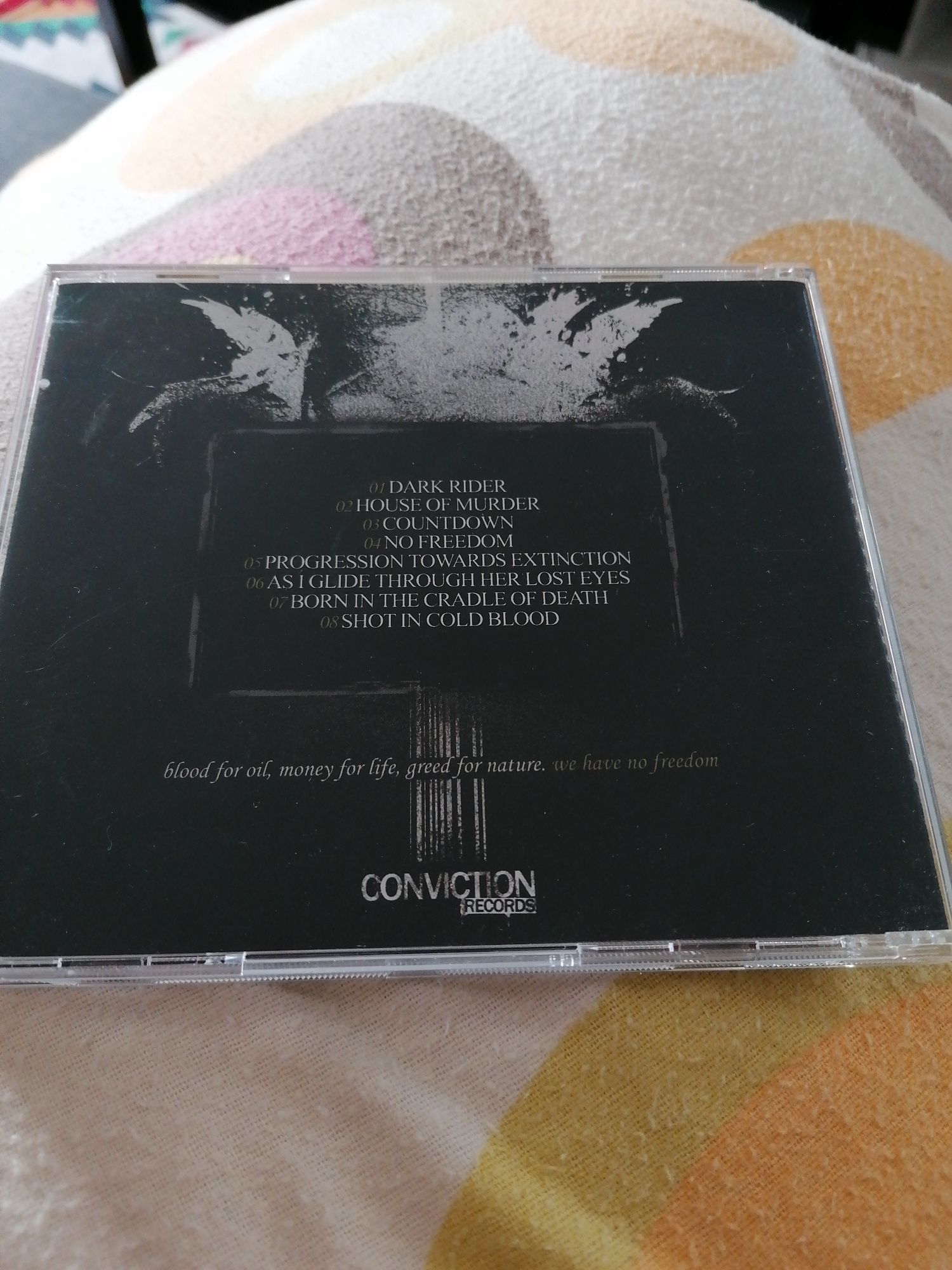 Blacksunrise the Azrael, metal, CD