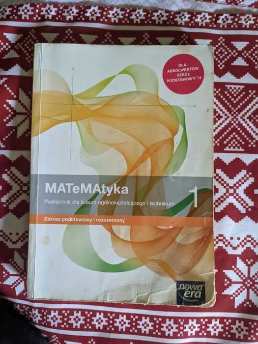 Matematyka 1 poziom podstawowy i rozszerzony
