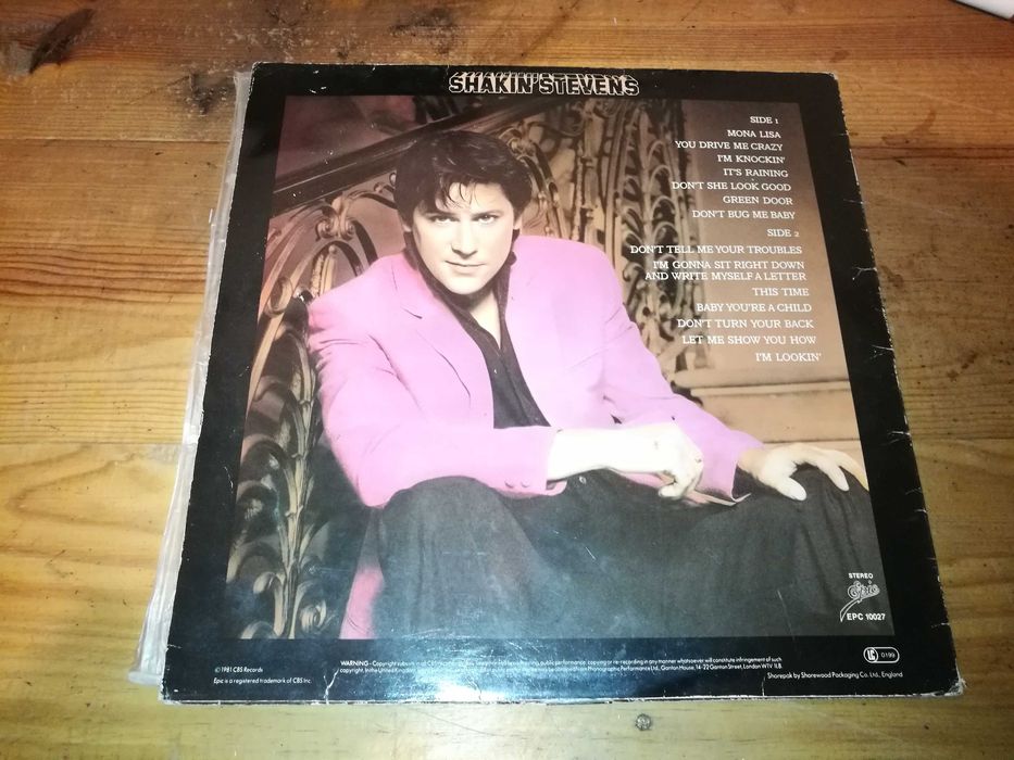 Shakin Stevens - Shaky Lp