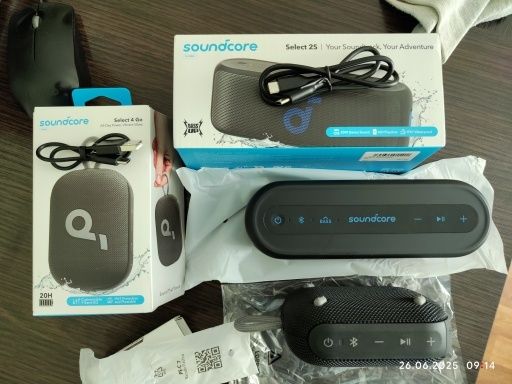 Anker SoundCore Select 4 Go, Anker SoundCore Select 2S нові колонки
