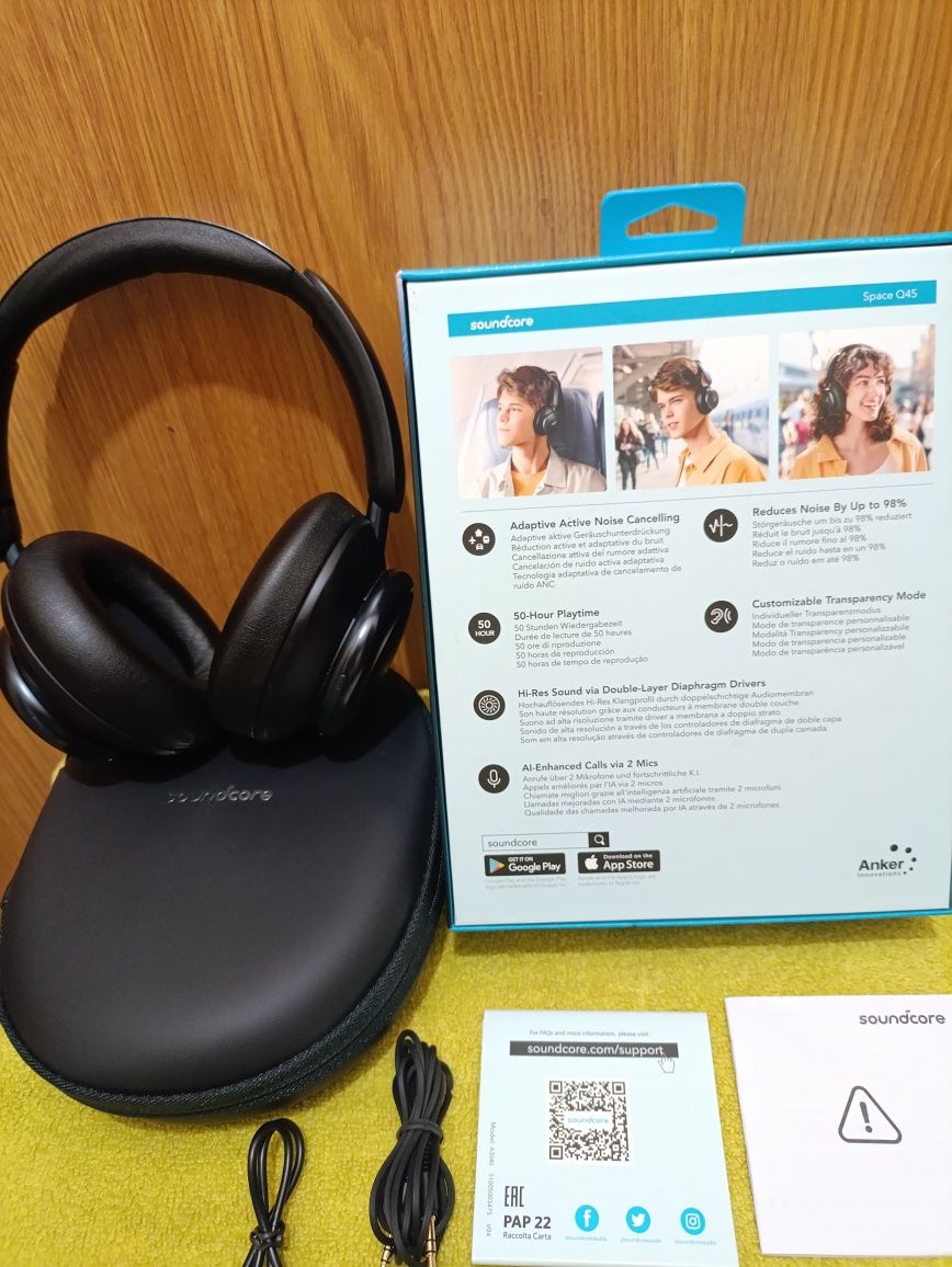 Навушники з мікрофоном Anker Soundcore Space Q45