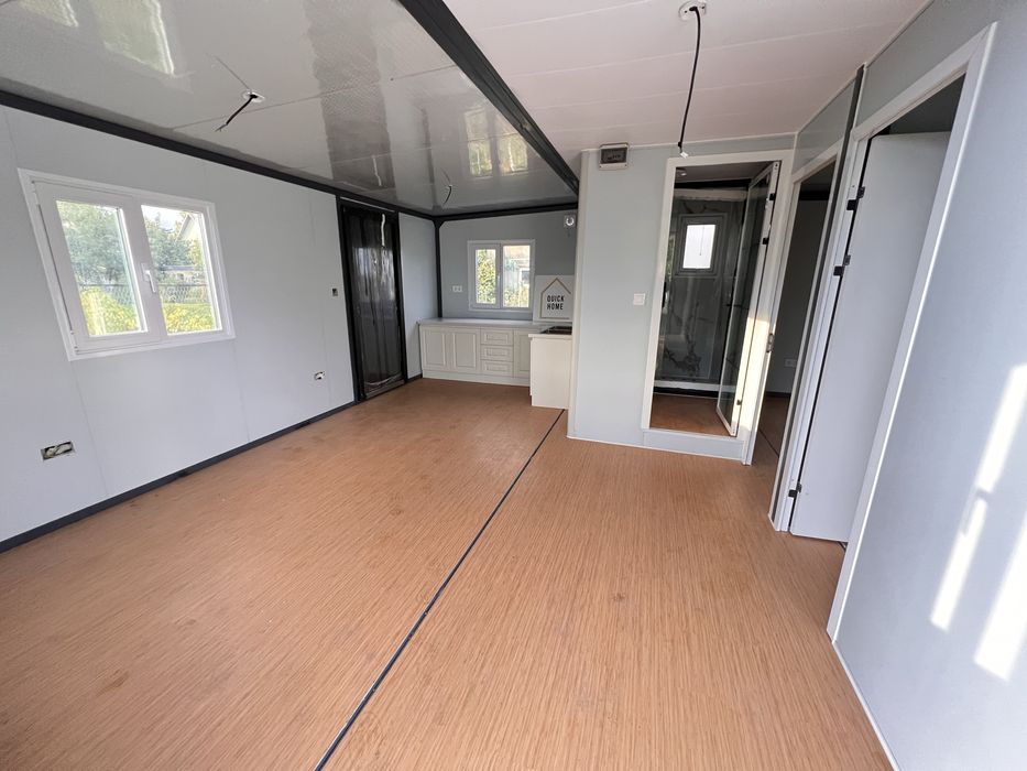 Nowoczesny Domek Modułowy Letniskowy Całoroczny 35m2