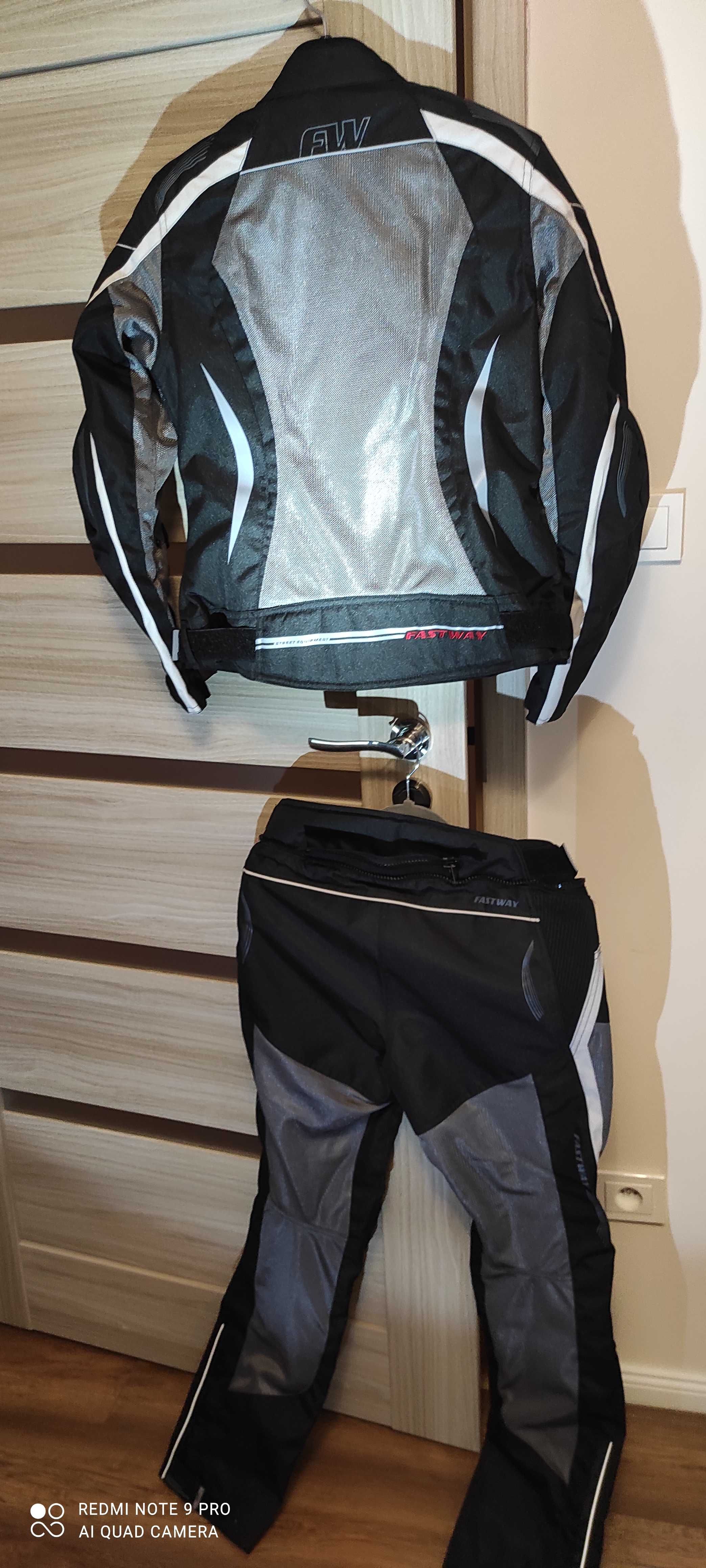 Kombinezon motocyklowy tekstylny damski firmy Fastway, rozmiar 42, XL