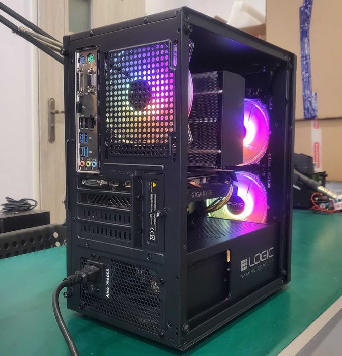 NOWY PC DO GIER | i3-13100F 4,50Ghz | RTX 3050 6GB | 16GB | SSD 512GB