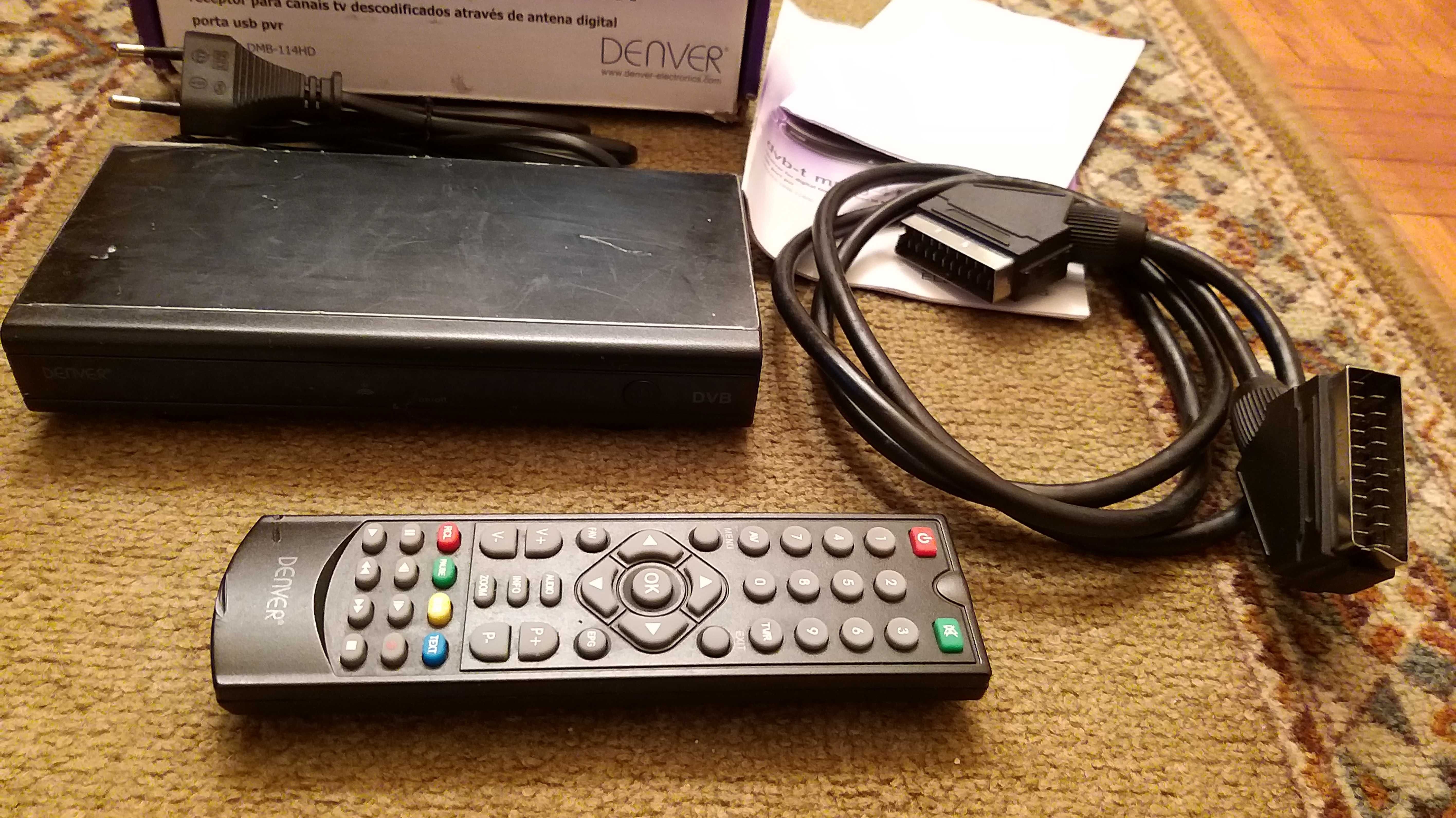 aparelho TDT Denver DMB-114 HD