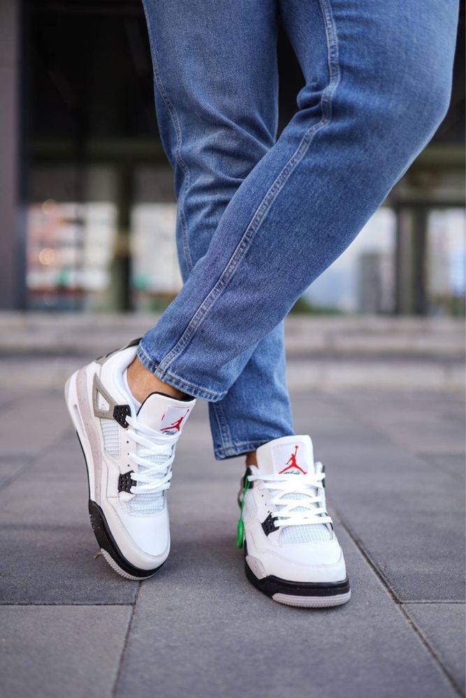 Buty Nike Air Jordan Retro 4 Cement 36-45 unisex trampki