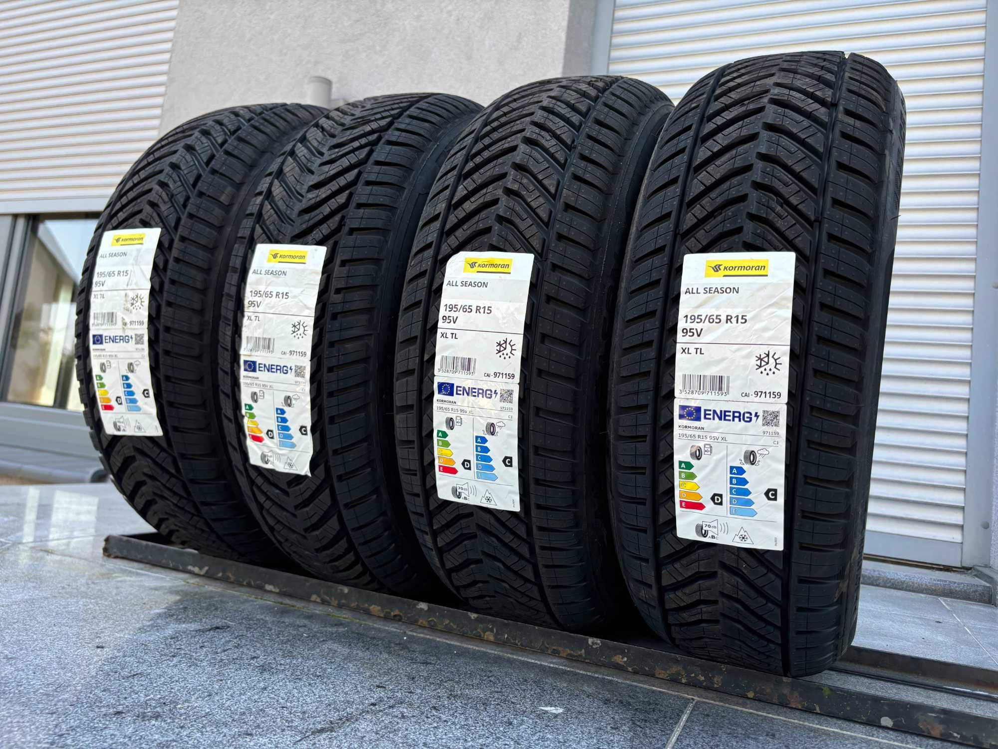 Całoroczne 195/65R15 Kormoran AllSeason 95V XL D,C,70db 2024 rok! gwar
