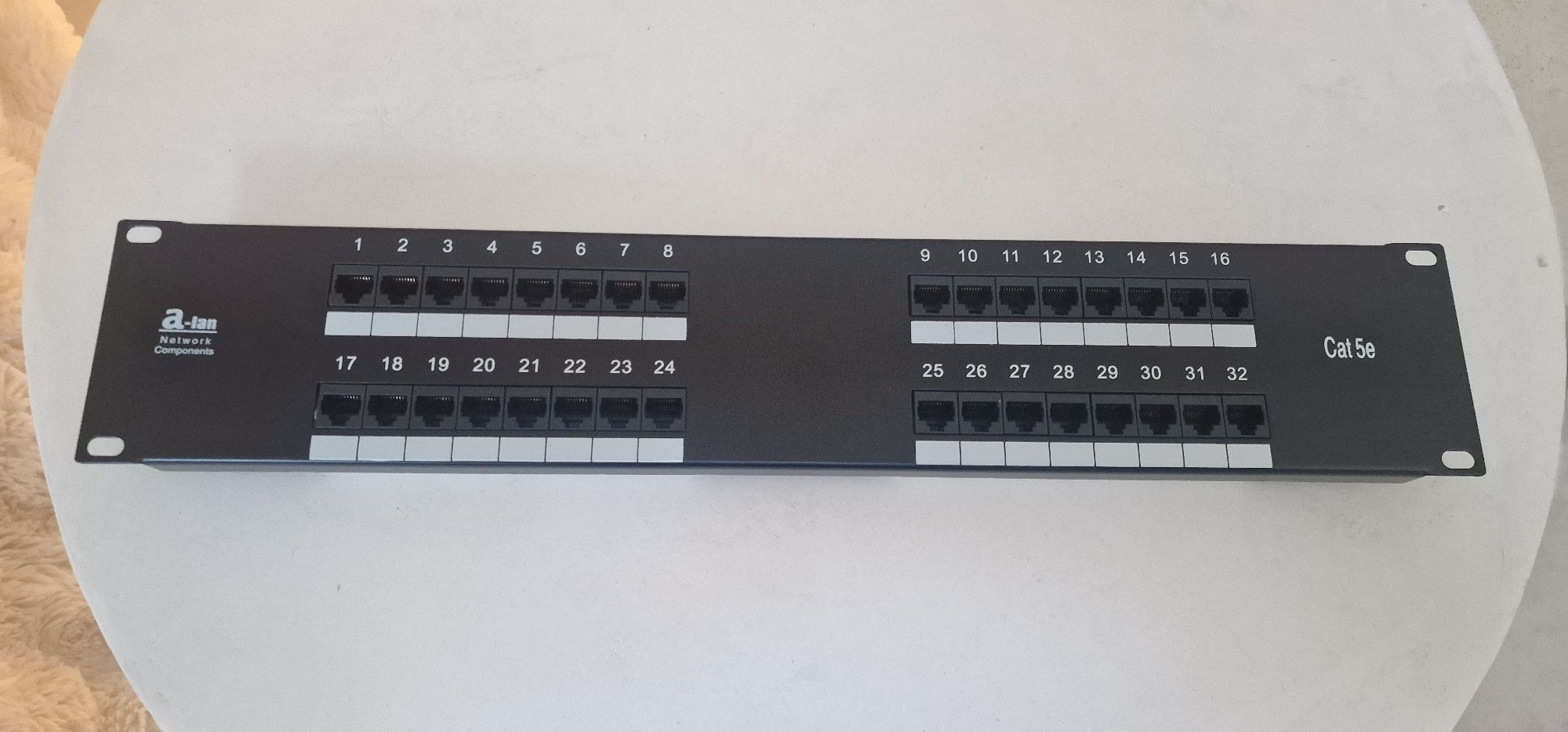 Patch Panel 48 Portów 19'' Kat. 5e a-lan