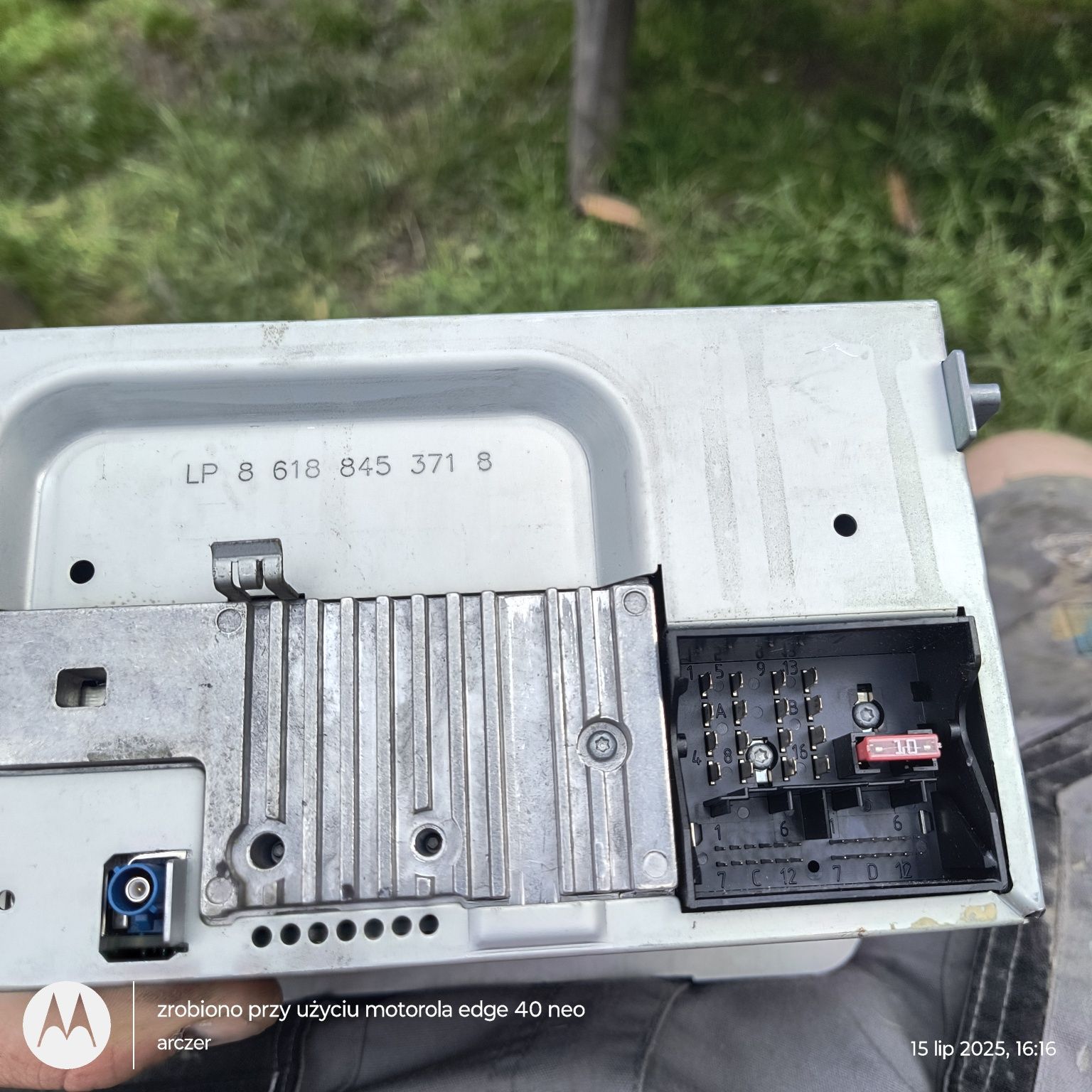 Radio VW Touran oryginalne