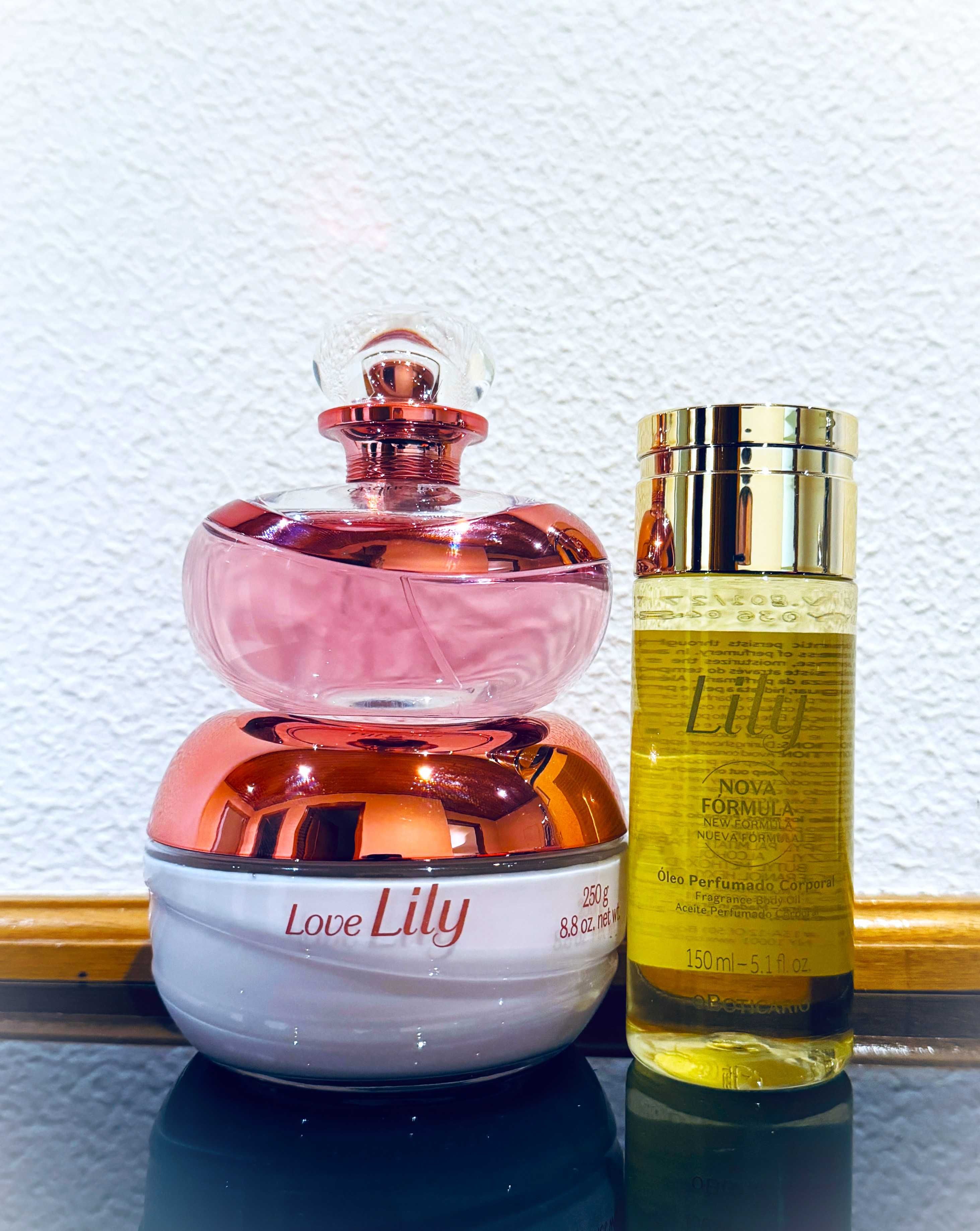 Conjunto Natal Lily O Boticário