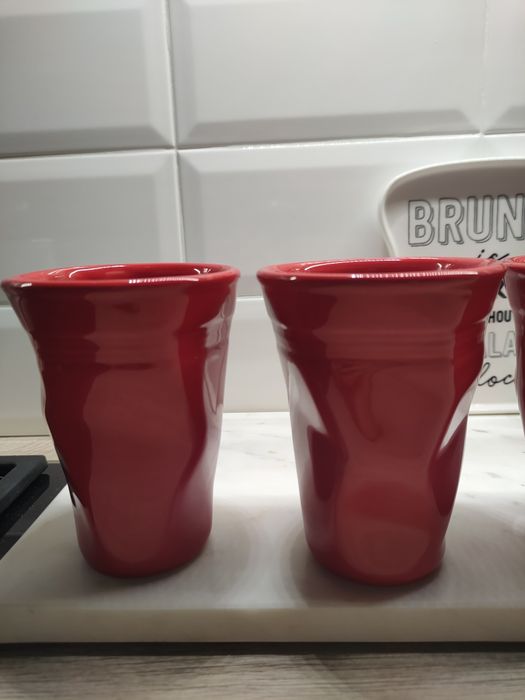 Kubek czerwony Home & You NOWE - 2 sztuki
