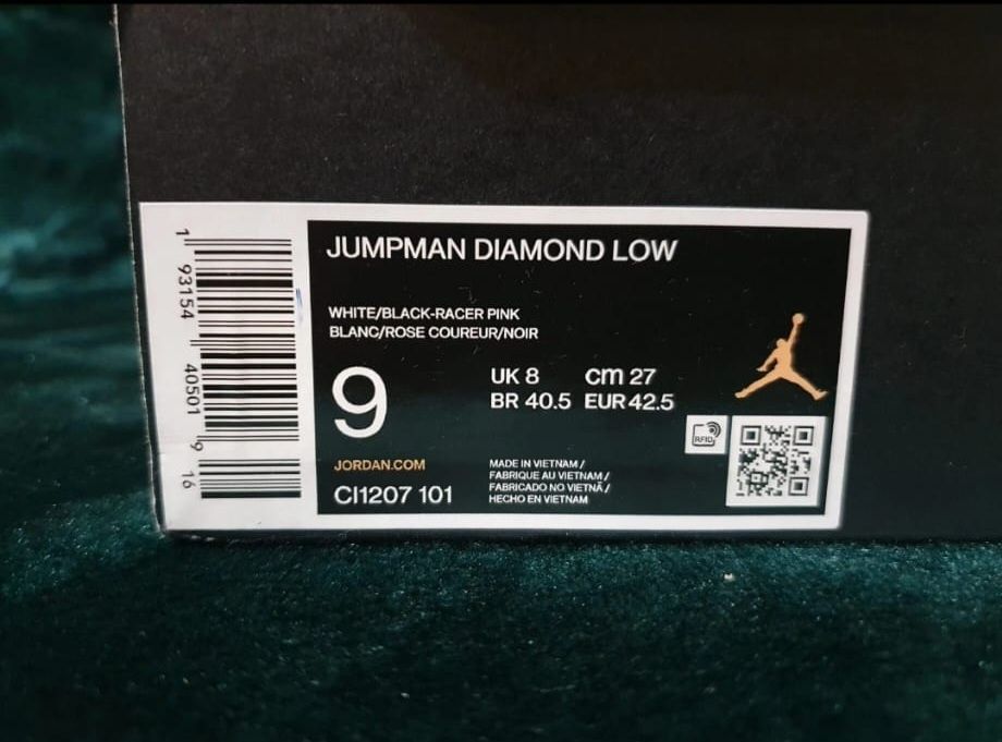 Buty / Jordan Jumpman Diamond Low / rozmiar 42.5
