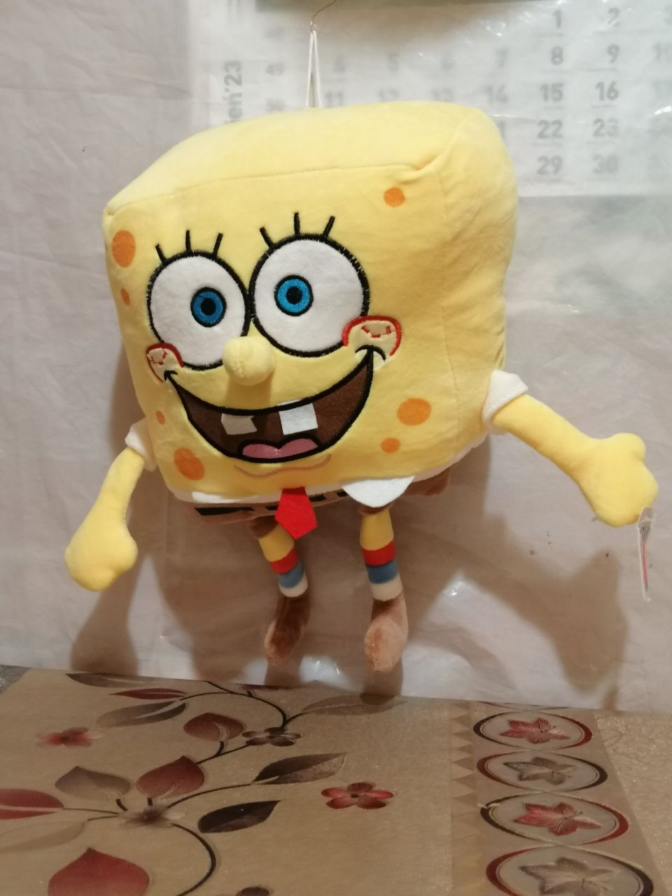 Spongebob, Pan Gąbka maskotka pluszowa jasiek.