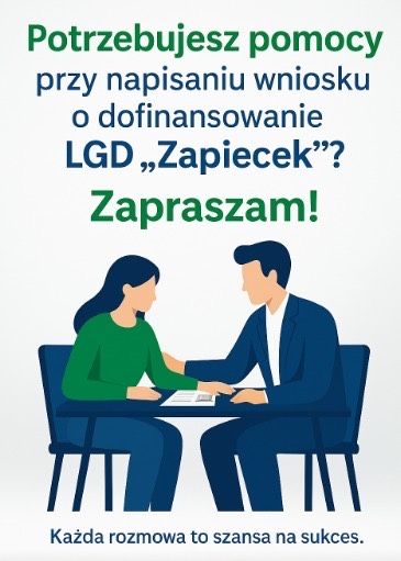 Pomoc przy pisaniu wniosku LGD Zapiecek