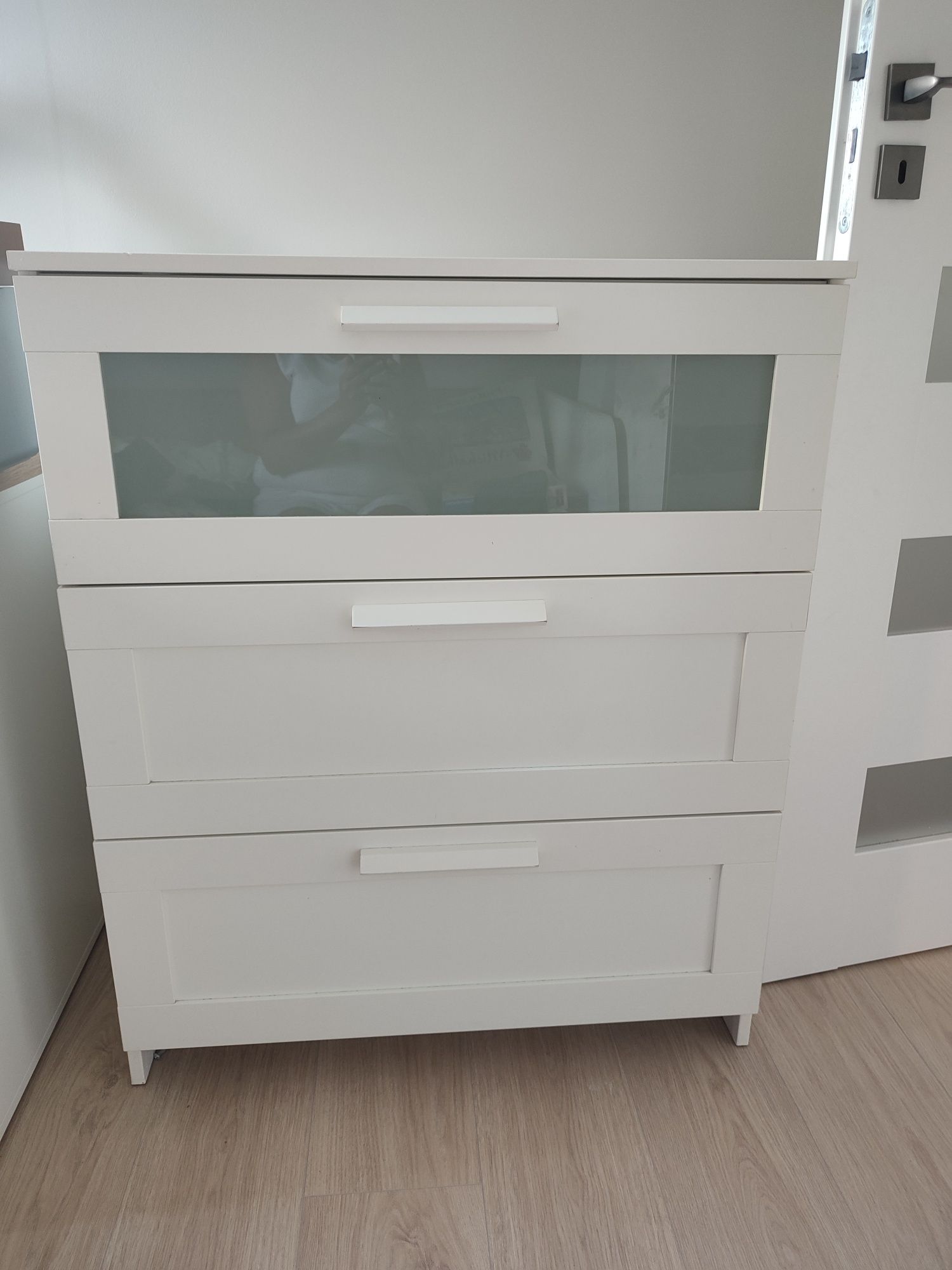 Komoda biała Brimnes Ikea