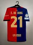 Koszulka FC Barcelona 24/25 dziecięca LM domowa F. DE JONG 21 r 22 48h